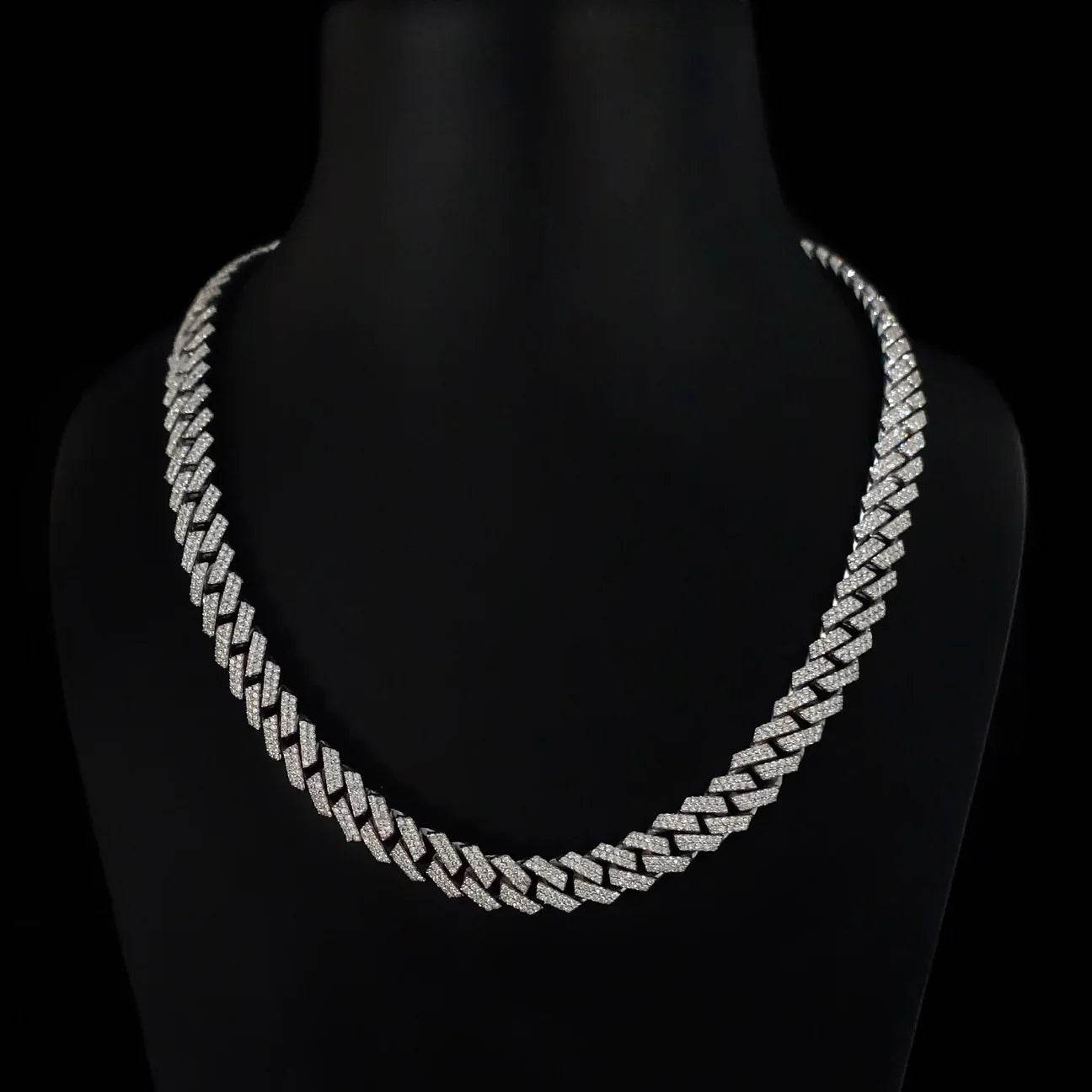 11mm Diamond Cuban Link Chain - VDRXPLG🔌